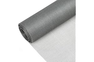 Yixinly Moustiquaire 150 x 300 cm En fibre de verre Anti-rayures Pour chats Peut être découpée Gris