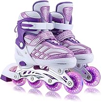 Vollständig Leuchtende Größenverstellbare Inline-Skates für Erwachsene, Jugendli