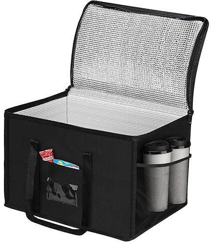 Koeltas, grote koeltas, herbruikbare geïsoleerde boodschappentas, opvouwbare en waterdichte koeltas voor picknick, bier, vriezer, niet-geweven koeltas voor boodschappen Koeltas, grote koeltas, herbruikbare geïsoleerde boodschappentas, opvouwbare en waterdichte koeltas voor picknick, bier, vriezer, niet-geweven koeltas voor boodschappen