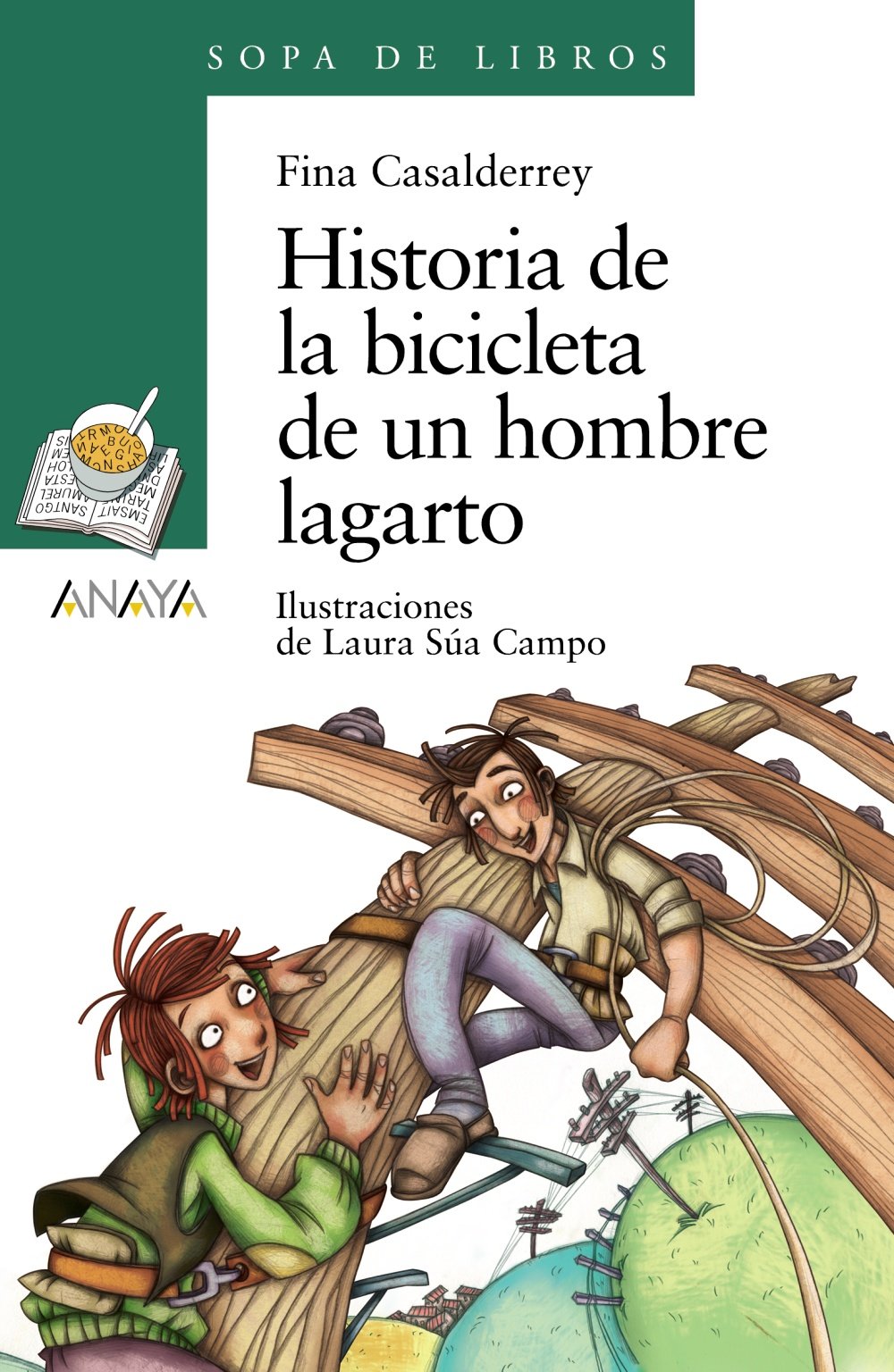 Historia de la bicicleta de un hombre lagarto - Sopa de Libros)