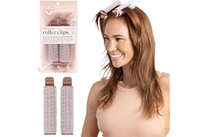 Kitsch Fermagli per capelli volumizzanti istantanei da donna, clip a rullo per volume, ricci e radici, per tutti i tipi di capelli, clip volumizzanti per ricci senza sforzo che durano nel tempo,