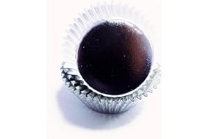 PME Cápsulas para Hornear Metálicas - Plata, Pack de 30