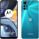 Motorola moto g22 (Quad Camera 50 MP, Display 90Hz 6.5", batteria 5000 mAH, 4/64GB espandibile, Dual SIM, Android 12), Iceber