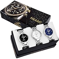 PIRASO Movado Analogue Women's Watch Combo - Pack of 3