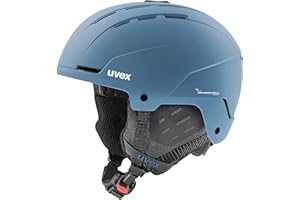 ‎UVEX uvex stance, Kask narciarski unisex-dorosły, stone blue matt, 58-62 cm