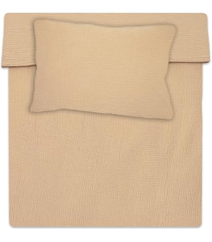 Set Copripiumino E Federa P'tit Basile - 100x140 Cm Cotone Bio Gufo - Foto 11