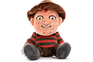 Kidrobot Peluche Kidrobot Freddy Krueger, Muñeco de peluche, Juguete para niños, 20 cm Felpa Figura para regalar, cumpleaños, coleccionistas y fiestas
