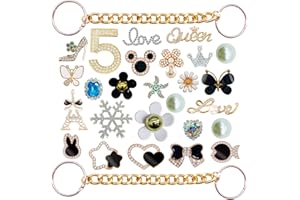 Kinearcharms 28 50 100pcs Different Shape Shoe Charms for Princess Gilrs and Boys Shoes Decorations Charms for Men Women Adult Birthday Gift