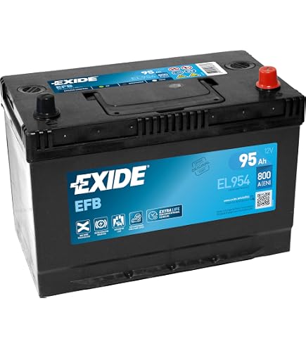La Casa della Batteria Batteria Auto Expedit Moving Energy Tech Batteria 12v Batteria Auto 95Ah 850A Start&Stop AGM L5 VR850 DX 35.3×17.5×19 cm Senza Manutenzione Pronta all'Uso Made in Italy