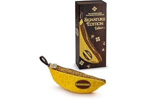 BANANAGRAMS | Signature Edition - Esclusiva Amazon | Gioco di parole | Età 7+ | 1-8 Giocatori | Tempo di gioco di 30 minuti