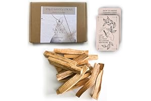 Sacred Nest Extra Premium Palo Santo Smudging Sticks | 100g SERFOR Certified, High Resin, Wild Harvested Peruvian Smudge Sticks | Energy Cleansing Incense