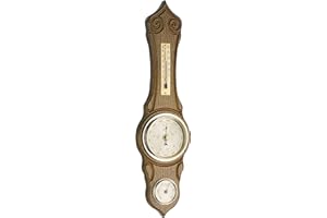 BLOOMING WEATHER TFA Dostmann - Estación meteorológica (Roble), Color marrón