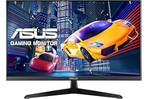 ASUS VY279HGR - Monitor Eye Care Gaming de 27" FHD (1920x1080), IPS, 120 Hz (OC), SmoothMotion, 1 ms, Adaptive Sync, Eye Care Plus, Filtro de luz Azul, Flicker Free, Tratamiento Antibacteriano