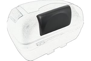 A-PRO Respaldo Top Case Baul Moto Motocicletas y Scooters Universal