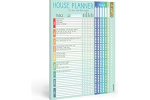 PACKLIST Home Task Planner - Cleaning Schedule for Roommates, Kids and Families - Our Home, Much Better Together - Planner to Share Household Chores