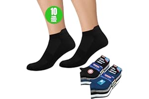 SOXCO 10 par skarpety sportowe kostek krótkie skarpety męskie damskie z poduszką Helicopter Socks