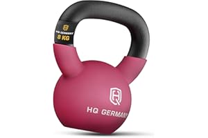 ‎HQ GERMANY HQ Germany® Neopren Kettlebell | Vollguss | 2-32kg | Starter-Sets | ±2,0% Gewichtstoleranz