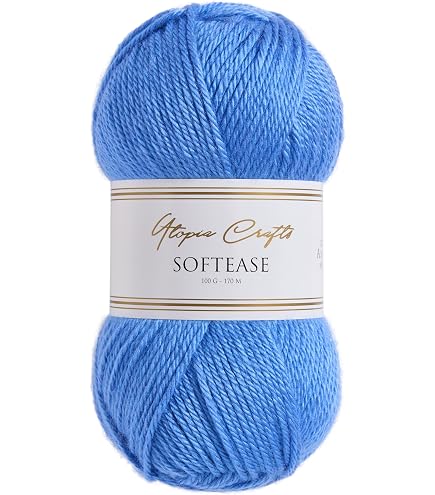DMC - Angel - Ideale per i capi baby, morbidezza senza paragoni | 50 g 95 m - Ferri e uncinetto n. 4-15 colori pastello