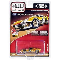 AW AUTO WORLD 1966 Ford GT40#2 Black Limited Edition to 3600