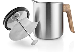 ‎EVA SOLO EVA SOLO | Stempelteekanne 1l Nordic k | Die Stärke des Tees lässt sich leicht kontrollieren | Nordic Isolierkannen und kaffeezubehör