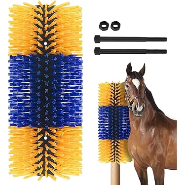 2 PZ SPAZZOLE Per Toelettatura Lana Rastrello Cavallo Gadget Pulizia