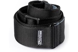 JIM DUNLOP Correa Guitarra Standard Negro, Extra Grande