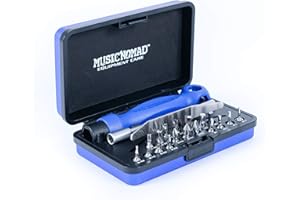 MusicNomad Premium 26 szt. Zestaw wkrętaków i kluczy gitarowych MN229