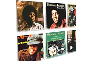 HIIMIEI Acrylic Vinyl Record Wall Mount Shelf, Holder for LP Storage, Durable, Easy Install Floating Shelf, Pack of 6, Clear