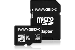 Magix Micro SD Card HD Series Class10 V10 + SD Adapter Up To 80Mb/S (16Gb)