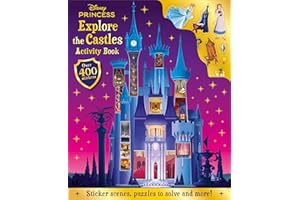 Disney Princess: Explore the Castles Activity Book (Puzzles, sticker scenes and over 400 stickers!)