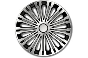Unbekannt - Tapacubos petex Set 16 Pulgadas Volante Plata/Negro (1350 hasta 3628)