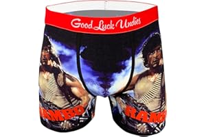 GOOD LUCK SOCK Good Luck Undies Herren Rambo Boxer Brief Unterwäsche