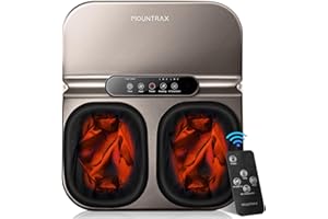Mountrax Appareil Massage Pieds avec Chaleur, Appareil Massage Pied Shiatsu avec Pétrissage Profond, Appareil Masseur Pieds pour la Fasciite Plantaire et le Soulagement de la Douleur
