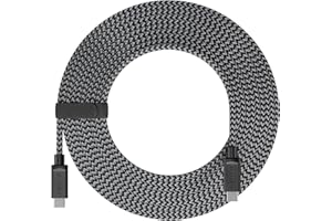 Kabel ładujący Lioncast do Xbox/PS5 4m Kabel szybkiego ładowania do Xbox Series S (XSS) /Xbox Series X (XSX) i Sony PlayStation 5, PS 5 Kabel kontrolera do kontrolera Dualsense z nylonową kurtką