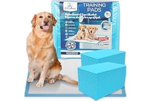 PetCellence Extra Large Puppy Pads | Heavy Duty XL Puppy Training Pads | Leak-Proof Absorbent Dog Pads with Sticky Tapes | Pet Dog Training Pads Pee Mats | 71 x 86cm (40 Pack)