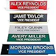 ExcelMark 2" x 8" Custom Engraved Name Plate with Square Corners