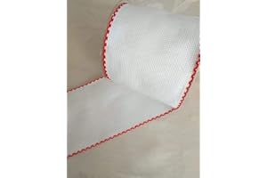 NASTRIFICIO ROSSI SAS NASTRO AIDA CHIUSURA HORTENSIA ROSSO 103 MM 2,5 M