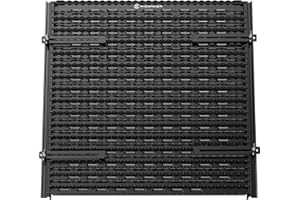 WIZMAKER Lasergravur Arbeitsplatte, Spleißbarer Laserschneider Arbeitstisch Laserschneidbett für die meisten Laser Graviermaschine, Schnelle Wärmeableitung und Desktop-Schutz 460 * 425 * 27mm