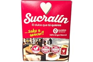 SUCRALIN DE SUCRALOSE SUCRALIN® – Edulcorante Sucralosa Box 300 Sobres | Formato Horeca para el Profesional |100% Origen Natural | El Sustituto del azúcar | Sabe a azúcar | 0% calorías |