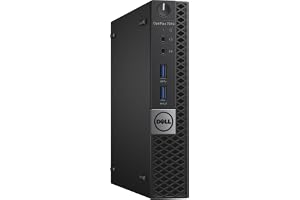 DELL (Renewed) OPTIPLEX 7040 6th Gen Micro Business Desktop Computer, Intel Quad Core i5 6400T up to 2.8GHz, 16G DDR4, 256GB SSD, WiFi,HDMI, DP, Win 11 64-Bit Supports EN/ES/FR(CI5)