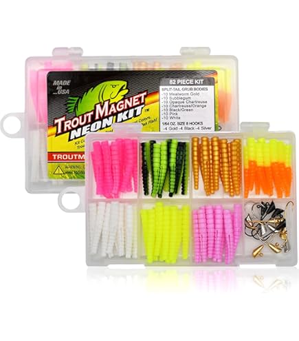 Piombi Da Pesca 100g Focket 50 Pezzi Esche Da Pesca, Esca Morbida T-Tail, 9 Colori Canna Trout Area - Foto 7