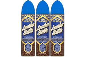 BRAYN Non-Silicone Leather Silk Leather Polish with Beeswax - 225ml (Pack of 3) - Premium Polish, Care Solution for Deep Nourishment, Natural Shine, and Long-Lasting Protection