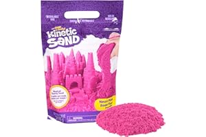 Kinetic Sand - 907 g de Arena Mágica Rosa para Mezclar, Moldear y Crear - Kit Manualidades Niños - Juguetes Niños 3 Años + Arena Kinetica