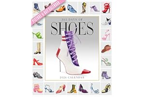 365 Days of Shoes Picture-A-Day® Wall Calendar 2026: An Obsessive Extravaganza