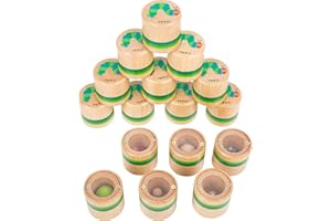 Small Foot 11433 Bruco Maisazio Memo uditivo, Memory d'ascolto in Legno, Gioco sensoriale in scatolette di Legno, 16 Pezzi