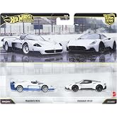 Hot WheelsPremium 2'li Yarış Arabaları Paket &ndash; Maserati | 2'li Set 1:64 Araba K&uuml;lt&uuml;r&uuml; D&ouml;k&uuml;m Ara&ccedil;lar, Ger&ccedil;ek S&uuml;r&uuml;c&uuml; Lastikleri