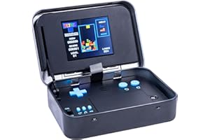 FIZZ CREATIONS Tetris Arcade en una Lata. Juego clásico de Tetris a Todo Color de Mano de 8 bits. Incluye 2 Modos de Juego, Sprint y Maratón, Sonidos Originales y jugabilidad. Producto Oficial de Tetris.