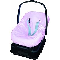 Italbaby Copriovetto Universale In Spugna Di Cotone - Morbido, Traspirante, Per Seggiolino Auto Gruppo 0+ - Azzurro, Made In Italy - Foto 9