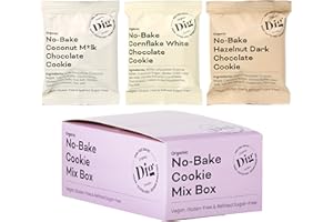 ‎DIG Dig No-Bake Kekse Mix Box – Bio, Vegan & Glutenfrei – Perfekt Für Partys & Firmen – 12 x 30g