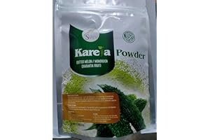 ‎SVATV SVATV Karela Pulver | Bitter Melonone | Momordica Charantia | Bitter Melon | Gut Für Die Haut | Glutenfrei – 227g